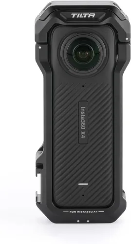 Miniatura 2 de Tilta Jaula completa para cámara compatible con Insta360 X4, color negro, protección para el cuerpo de la cámara, montaje Amera Action C integrado