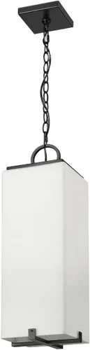 Miniatura 7 de Z-Lite 593CHB-BK Sana - Lámpara de techo para exteriores, 3 luces, 180 vatios totales, color negro
