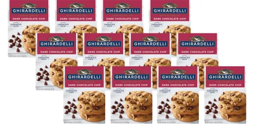 Miniatura 11 de Ghirardelli Brownie & Cookie Mix Variety Pack – Dark Chocolate Chip Cookie Mix (16.75 oz) & Salted Caramel Brownie Mix (16 oz), 2 Count