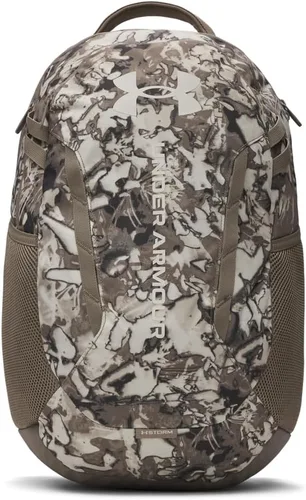 Miniatura 23 de Under Armour Mochila Hustle 6.0 unisex para adultos (002) Negro / Negro / Blanco