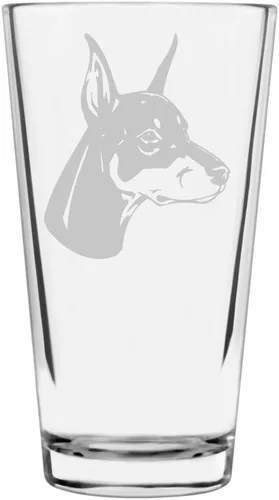 Miniatura 163 de Perro de Presa Canario - Vaso de pinta personalizado con temática de perro grabado multiusos, 16 onzas