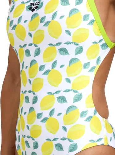 Miniatura 4 de ARENA Performance Lemons MaxLife - Traje de baño de una pieza con espalda cruzada para mujer
