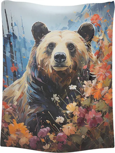 Miniatura 12 de Bear Blanket - Bear Gifts for Friends & Family 30" x 40
