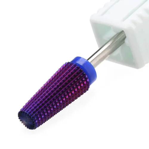 Miniatura 8 de Brocas para Taladro de Uñas 5 en 1, Rainow Rotación Bidireccional para Uso de Zurdos y Diestros, Eliminación Rápida de Acrílico o Gel Duro - Vástago