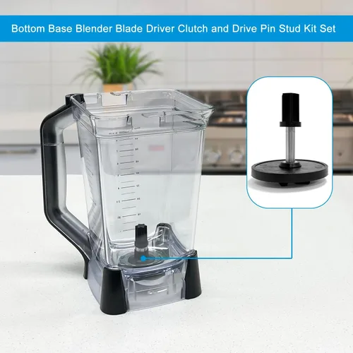 Miniatura 3 de Piezas de repuesto para licuadora Ninja BL610 BL710 Series 72 oz (9 tazas), juego de embrague y pasador de accionamiento para la serie BL610 BL710