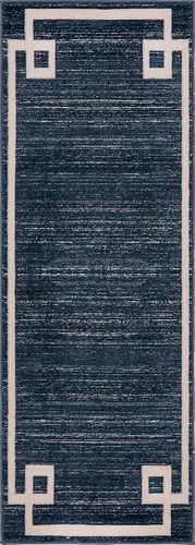 Miniatura 34 de Unique Loom Colección Uptown de Jill Zarin - Alfombra moderna con textura de estilo griego, color beige (1.25 x 1.85 m)