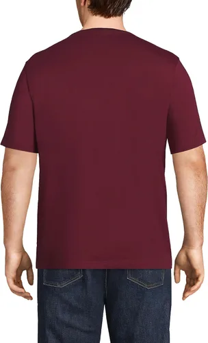 Miniatura 2 de Lands' End Camiseta de manga corta Super-T con bolsillo para hombre