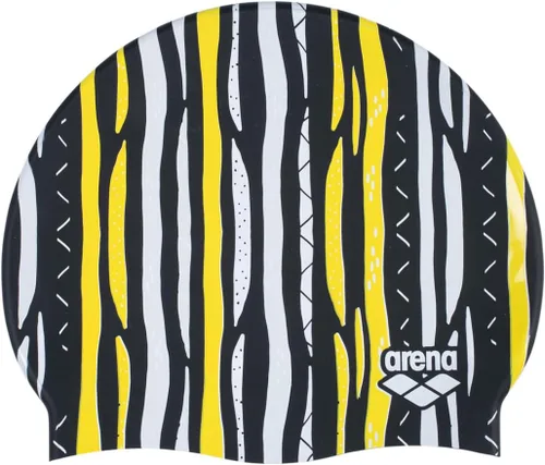 Miniatura 10 de Arena Gorro de natación unisex de silicona suave para mujeres y hombres, entrenamiento intensivo, cómodo, antideslizante, largo, sombrero de natación