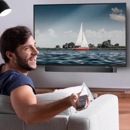Miniatura 8 de Sound Bass Soporte universal para debajo de TV, compatible con barra de sonido inteligente Bose 300 500 550 600 700 900, Lifestyle Ultra, altavoz
