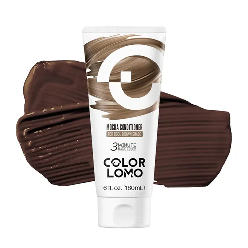 Miniatura 11 de COLORLOMO Tinte Semipermanente para el Cabello - Acondicionador Depositante de Color de 6 oz con Manteca de Karité y Aceite de Almendras - Azul