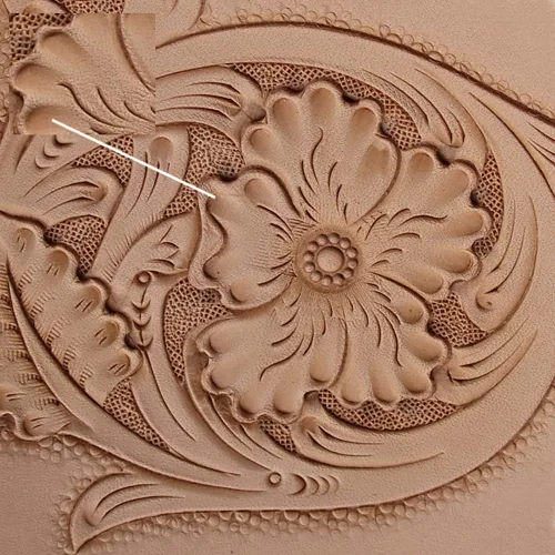 Miniatura 7 de Herramienta de estampado de cuero de acero inoxidable 304, herramientas profesionales de sello para tallar punzón de cuero, bricolaje LeatherCrafts