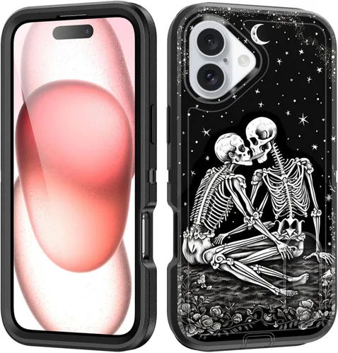 Miniatura 125 de Funda para iPhone Air con soporte integrado, a prueba de golpes, polvo y caídas, 3 capas, grado militar, funda protectora para iPhone Air de 6.5