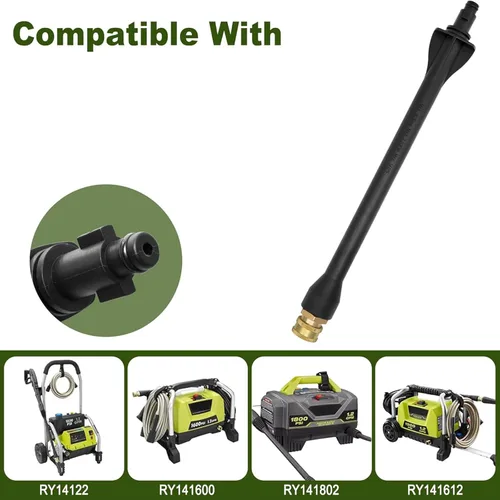Miniatura 2 de Varita de repuesto ergonómica de alta presión herramienta desconector rápido para RY14122 RY141600 RY14612 K1700 K1710 K1800 extensión de manguera
