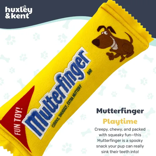 Miniatura 2 de Huxley & Kent Juguete Divertido para Perros con Chirriador – Juguetes de Felpa Power Plush con Sonido para Perros Pequeños, Medianos y Grandes