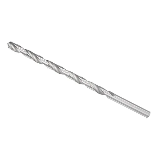 Miniatura 21 de Broca helicoidal extra larga, 0.276 in de diámetro de taladro 9.843 in de longitud total, broca helicoidal de acero de alta velocidad