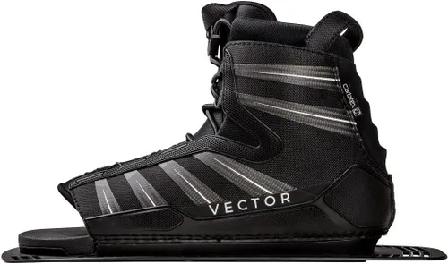 Miniatura 3 de Radar Vector Boa Botas de esquí acuático - Negro/Carbono/Blanco - XL - Placa de aluminio trasera