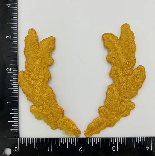Miniatura 2 de Huevos revueltos, bordados, parche para planchar (oro desgastado)