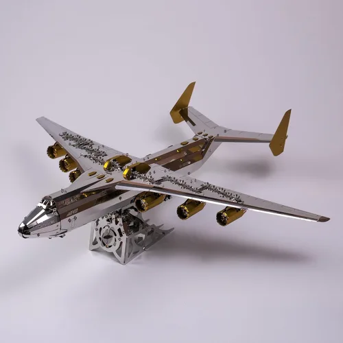 Miniatura 3 de METAL-TIME ANTONOV Mriya AN-225 - Producto oficial de edición exclusiva, modelo mecánico, avión de carga, kit de bricolaje modelo 3D