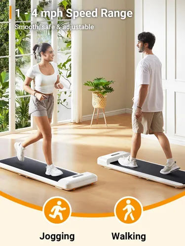 Miniatura 3 de WALKINGPAD C2 Caminadora plegable para caminar, colorida caminadora debajo del escritorio para oficina en casa, diseño compacto elegante, no 2-Blanco
