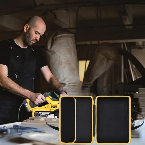 Miniatura 8 de khanka Reemplazo de carcasa rígida para lijadora de banda inalámbrica DEWALT 20V MAX* (DCW220B), solo funda.