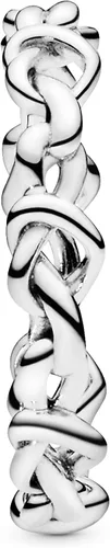 Miniatura 7 de Pandora Knotted Hearts Ring - Symbol of Unbreakable Love - Promise Ring for Women - Layering or Stackable Ring - Gift for Her - Sterling Silver