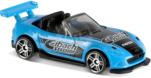 Miniatura 2 de Hot Wheels 2017 HW Speed Graphics '15 Mazda MX-5 Miata 177/365, azul claro