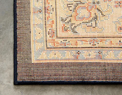 Miniatura 534 de Unique Loom Colección Sialk Hill - Alfombra de área Washington (3 pies 3 pulgadas x 5 pies 3 pulgadas, rectángulo, burdeos/crema)
