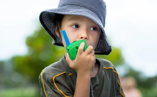 Miniatura 5 de Walkie Talkies de tortugas ninja mutantes adolescentes para niños, juguetes libres de estática, para interiores y exteriores, para niños