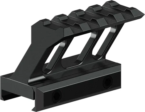 Persei Picatinny Riser Mount 1 pulgada altura 4 ranuras hacia adelante extendiéndose para mira micro reflejo rojo punto alcance