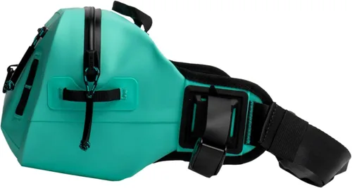 Miniatura 3 de BOTE Highwater Riñonera de Cintura Completamente Impermeable SUP Bolsa con Cremallera Correa Ajustable Deportes Acuáticos al Aire Libre Verde mar