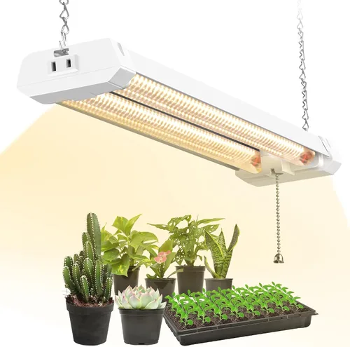 Miniatura 12 de Hlite Lámparas de cultivo de plantas ajustables de espectro completo de 16 pulgadas, luces de cultivo enlazables para plantas de interior, diseño