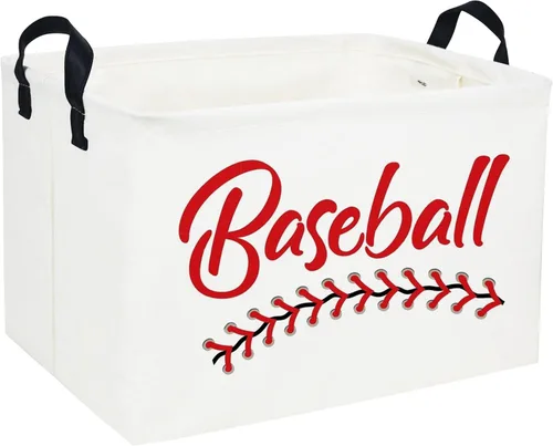 Cestas de Béisbol Rectangulares Cesta de Regalo de Pascua Cesta de Almacenamiento Vacía para Niños Cesta para Bebé Niño Cesta de Almacenamiento de