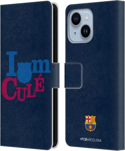 Miniatura 29 de Head Case Designs Funda de piel con licencia oficial del FC Barcelona Ball Pattern Campions compatible con Apple iPhone 11