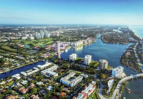 Miniatura 9 de Imanes de nevera para refrigerador de Florida USA United States (1 pieza, estilo: Boca Raton #FL74)