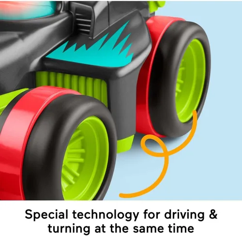 Miniatura 4 de Fisher-Price Auto de juguete preescolar con control remoto My Easy RC con 2 velocidades para niños de 3+ años (Exclusivo de Amazon)