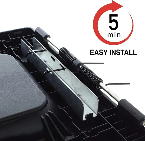 Miniatura 4 de Kit de reemplazo de tapa de consola central EcoAuto para Silverado, Avalanche, Suburban, Sierra, Yukon de 99-07 - Reemplaza OEM 19127364, 19127365