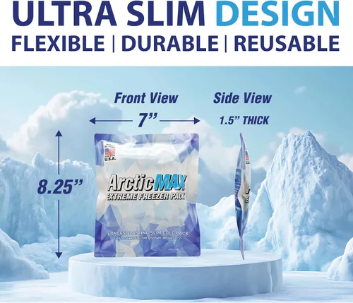 Miniatura 7 de ArcitcMAX - Bolsa de hielo delgada de larga duración