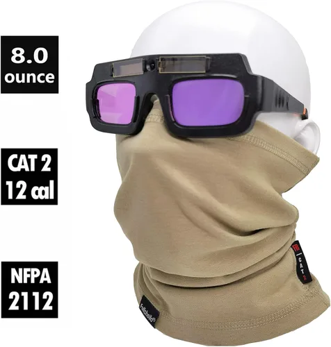 Miniatura 17 de Fullsheild FR - Máscara facial resistente al fuego, cubierta completa, polaina para el cuello, para soldar, caza, ejército, trabajo militar