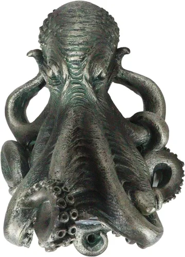Ebros Gift Sea Monster Octopus Kraken Cthulhu Cerveza Soda Abrebotellas Figurita Montada en la Pared Fantasía Decoración de acento
