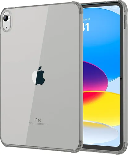 Miniatura 10 de MoKo Funda transparente para iPad (A16) de 11ª generación 2025 de 11 pulgadas/10ª generación 2022 de 10.9 pulgadas, TPU suave y ligero, 1