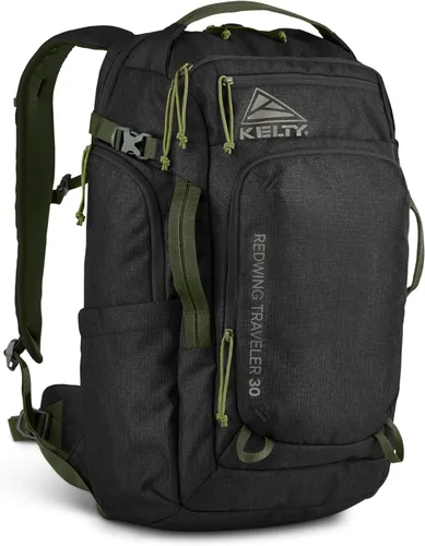 Kelty | Mochilas para viajeros Redwing, paquete de viaje para viajes de aventura | Oliva quemada y negro
