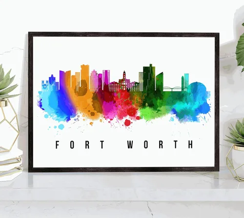 Miniatura 44 de Pera Print Rochester Skyline New York Póster, pintura de paisaje urbano de Nueva York, impresión de paisaje urbano y monumentos, arte de pared