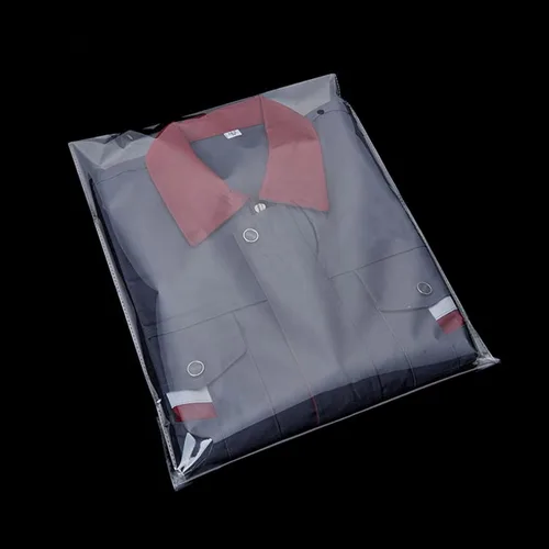 Miniatura 4 de Bolsas de plástico de celofán resellables transparentes autoadhesivas para embalaje de camisas, ropa y productos, 100 bolsas de celofán