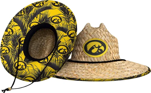 Miniatura 136 de FOCO - Sombrero de paja con logotipo de equipo universitario de NCAA y estampado floral para hombre TEAM LOGO