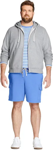 Miniatura 4 de Lands' End Serious Sweats Sudadera con capucha con cremallera completa para hombre