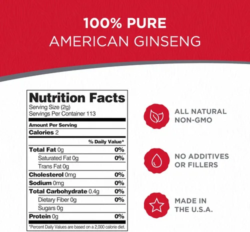 Miniatura 2 de Dairyland Management LLC Raíces frescas de ginseng americano (16 oz)