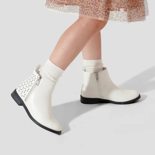 Miniatura 5 de DREAM PAIRS Girls Ankle Boots with Side Zipper Low Heels ToddlerLittle KidBig Kid