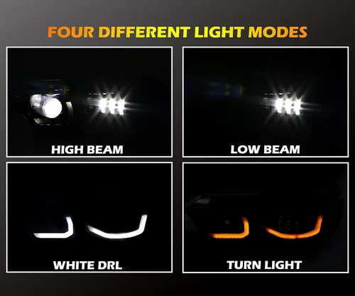 Miniatura 2 de SAUTVS Kit de montaje de faros LED para Can-Am Defender 2016-2025, faros delanteros LED con luz de señal de giro DRL para Can-Am Defender/Defender