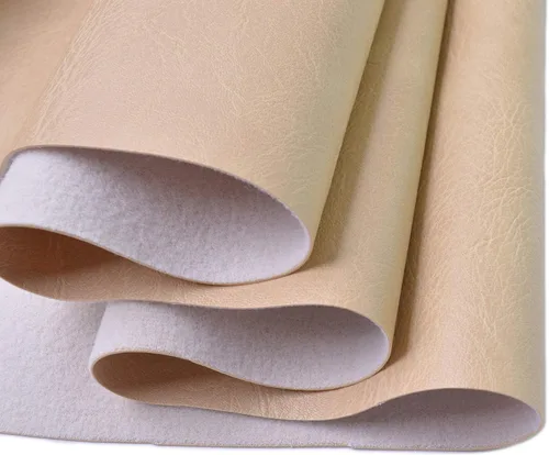 Wento Tela gruesa de piel sintética, piel sintética suave para muebles, tapizar, sofá, sillas, cojines, tapicería de vinilo (1 yarda, beige)