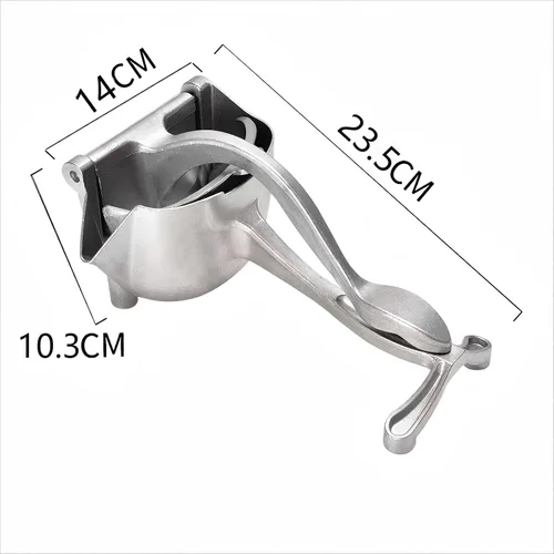 Miniatura 3 de Exprimidor manual de frutas Exprimidor manual de aleación de aluminio Prensa manual Extractor de jugo Máquina extractor de jugo de aleación